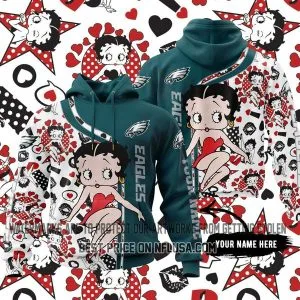Limited Edition Betty Boop - Philadelphia Eagles