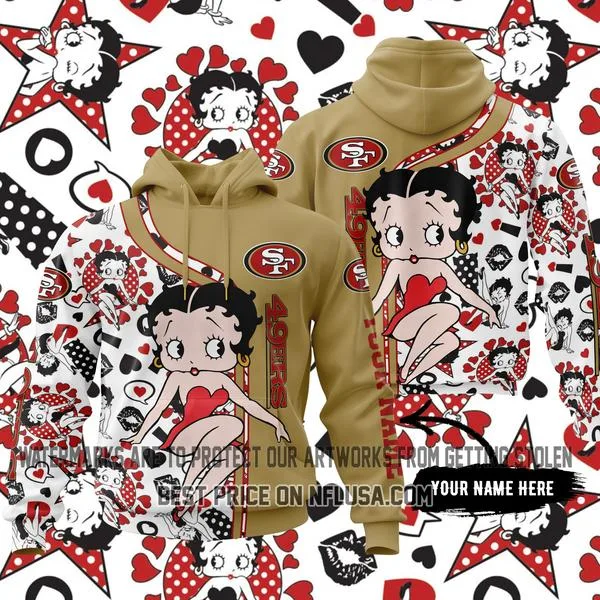 Limited Edition Betty Boop - San Francisco 49ers