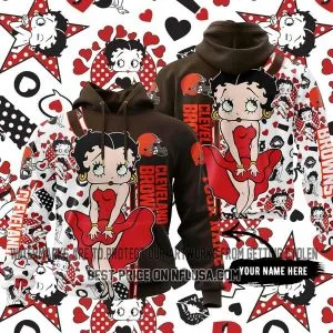 Limited Edition Betty Boop V1 - Cleveland Browns