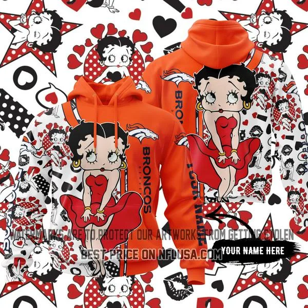 Limited Edition Betty Boop V1 - Denver Broncos