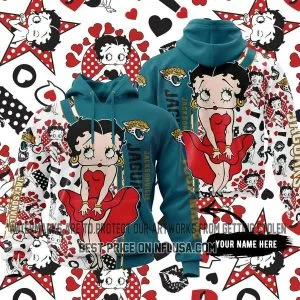 Limited Edition Betty Boop V1 - Jacksonville Jaguars