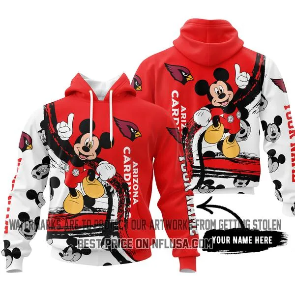 Limited Edition Mickey Mouse - Arizona Cardinals