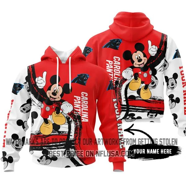 Limited Edition Mickey Mouse - Carolina Panthers