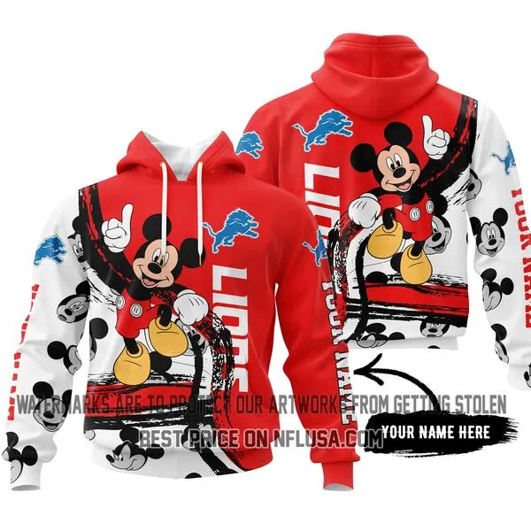 Limited Edition Mickey Mouse - Detroit Lions