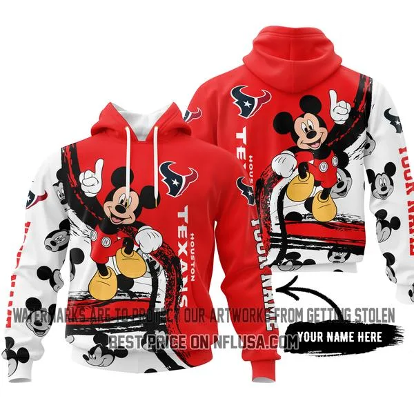 Limited Edition Mickey Mouse - Houston Texans