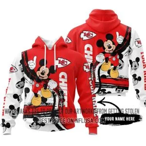 Limited Edition Mickey Mouse - Kansas City Chiefs