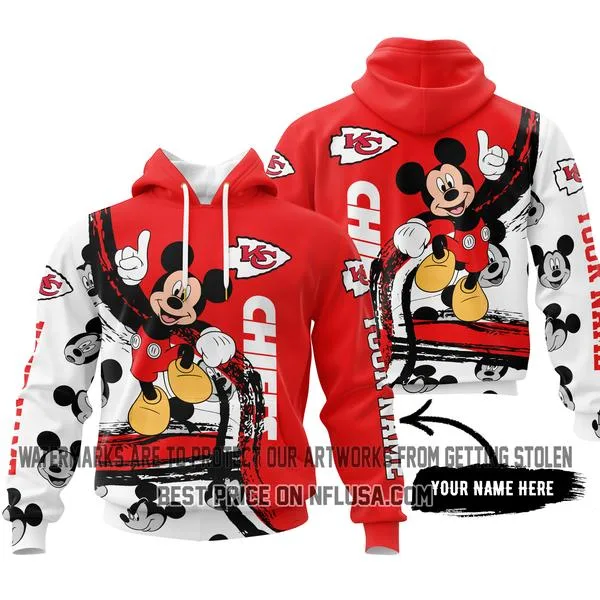 Limited Edition Mickey Mouse - Kansas City Chiefs