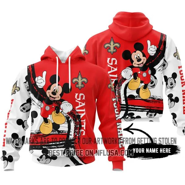 Limited Edition Mickey Mouse - New Orleans Saints