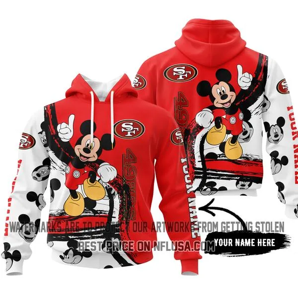 Limited Edition Mickey Mouse - San Francisco 49ers
