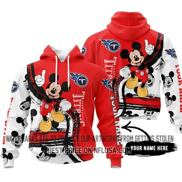 Limited Edition Mickey Mouse - Tennessee Titans