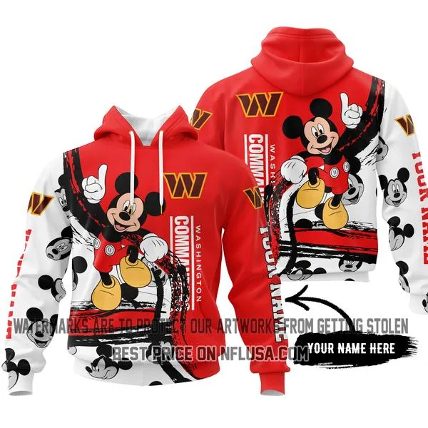 Limited Edition Mickey Mouse - Washington Commanders