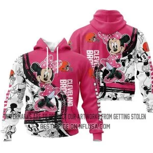 Limited Edition Minnie Mouse - Cleveland Browns