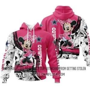 Limited Edition Minnie Mouse - Dallas Cowboys