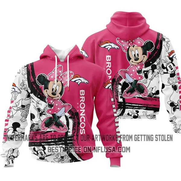 Limited Edition Minnie Mouse - Denver Broncos