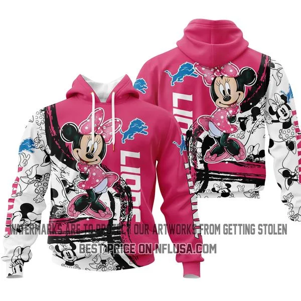 Limited Edition Minnie Mouse - Detroit Lions