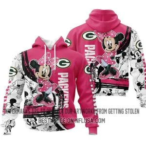 Limited Edition Minnie Mouse - Green Bay Packers