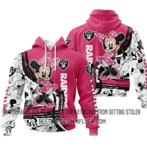 Limited Edition Minnie Mouse - Las Vegas Raiders