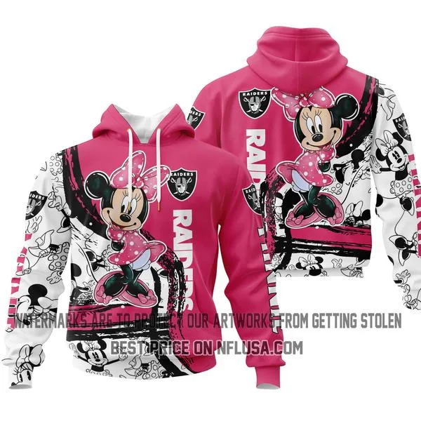 Limited Edition Minnie Mouse - Las Vegas Raiders