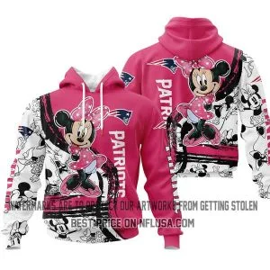 Limited Edition Minnie Mouse - New England Patriots