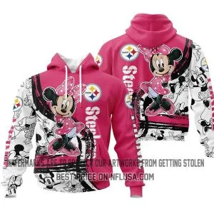 Limited Edition Minnie Mouse - Pittsburgh Steelers