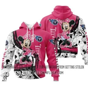 Limited Edition Minnie Mouse - Tennessee Titans