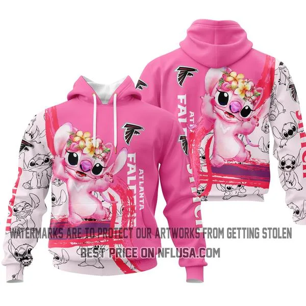 Limited Edition Stitch Pink - Atlanta Falcons