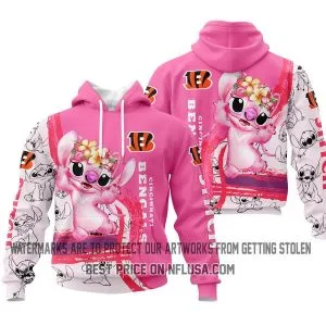 Limited Edition Stitch Pink - Cincinnati Bengals
