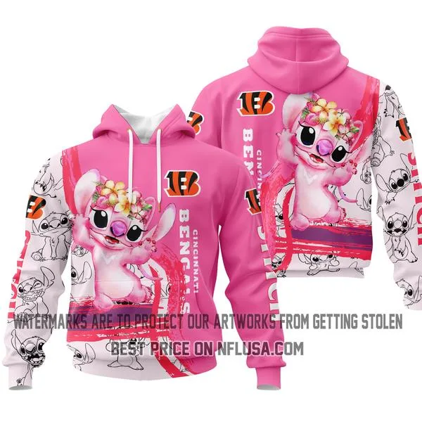 Limited Edition Stitch Pink - Cincinnati Bengals