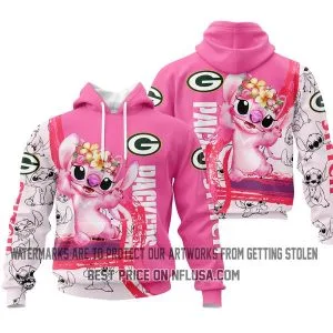 Limited Edition Stitch Pink - Green Bay Packers