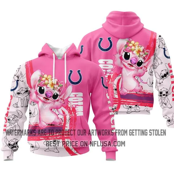 Limited Edition Stitch Pink - Indianapolis Colts