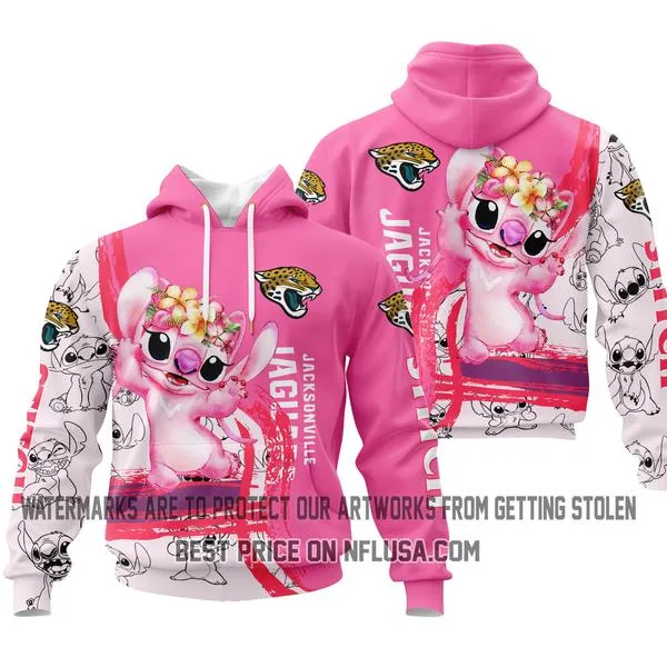 Limited Edition Stitch Pink - Jacksonville Jaguars