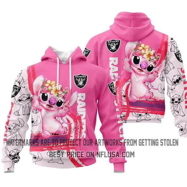 Limited Edition Stitch Pink - Las Vegas Raiders