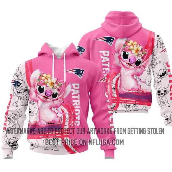 Limited Edition Stitch Pink - New England Patriots
