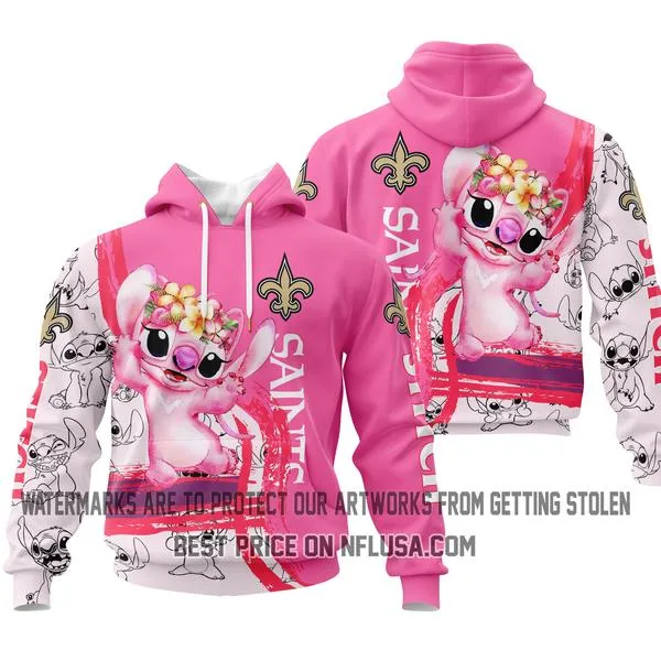 Limited Edition Stitch Pink - New Orleans Saints