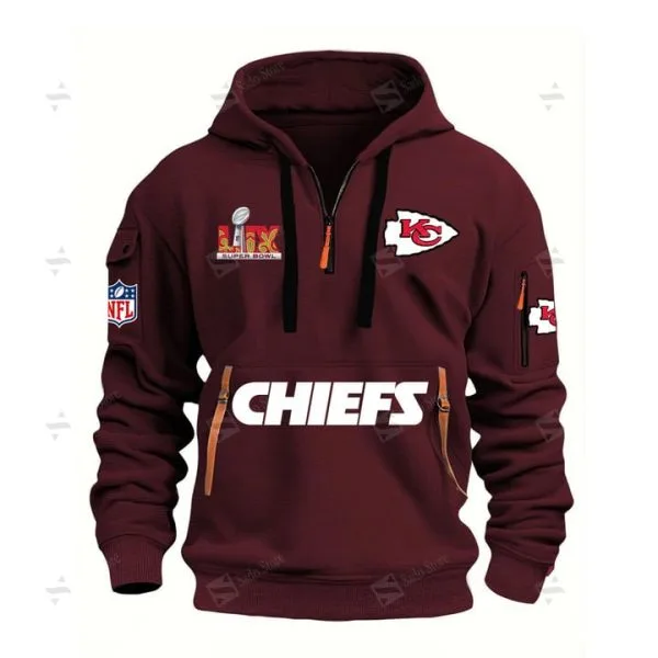 Special Limited Edition - Super Bowl Lix X Kansas City Chiefs - Wine Red