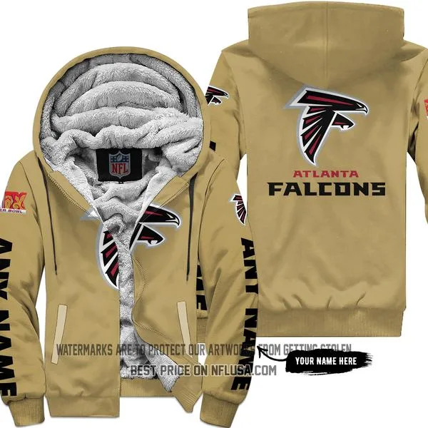 Limited Edition - Atlanta Falcons - Fleece Zip Hoodie