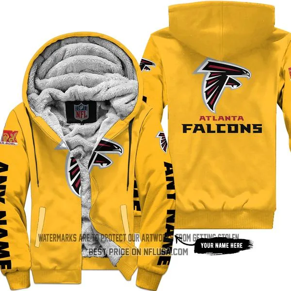 Limited Edition - Atlanta Falcons - Fleece Zip Hoodie