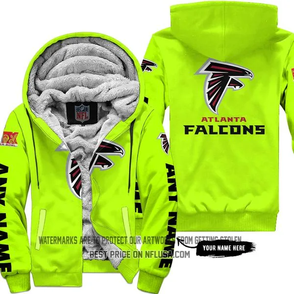 Limited Edition - Atlanta Falcons - Fleece Zip Hoodie