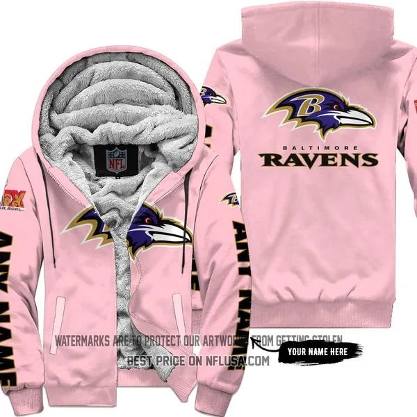 Limited Edition - Baltimore Ravens - Fleece Zip Hoodie