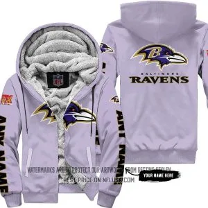 Limited Edition - Baltimore Ravens - Fleece Zip Hoodie