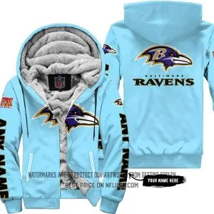 Limited Edition - Baltimore Ravens - Fleece Zip Hoodie