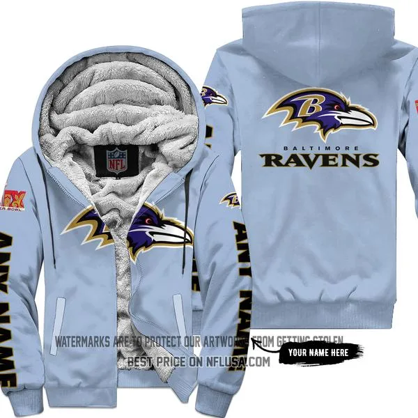 Limited Edition - Baltimore Ravens - Fleece Zip Hoodie