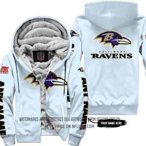 Limited Edition - Baltimore Ravens - Fleece Zip Hoodie