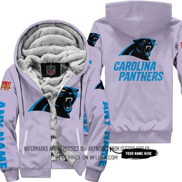 Limited Edition - Carolina Panthers - Fleeze Zip Hoodie
