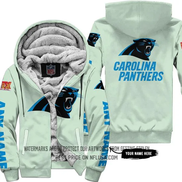 Limited Edition - Carolina Panthers - Fleeze Zip Hoodie
