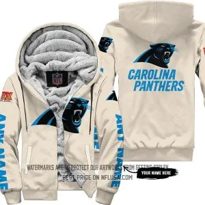 Limited Edition - Carolina Panthers - Fleeze Zip Hoodie