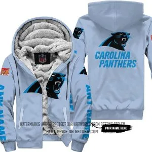 Limited Edition - Carolina Panthers - Fleeze Zip Hoodie