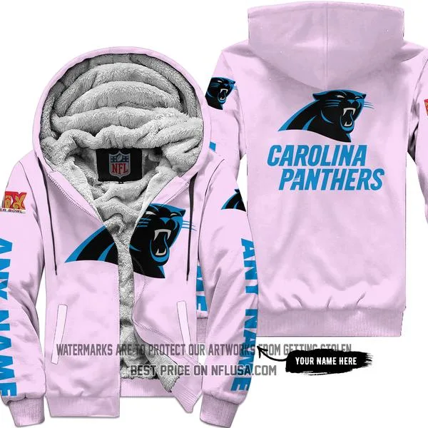 Limited Edition - Carolina Panthers - Fleeze Zip Hoodie