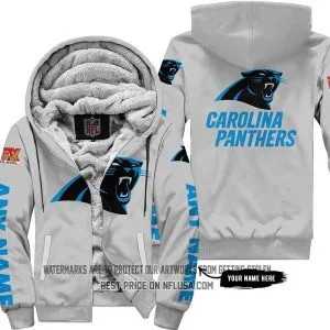 Limited Edition - Carolina Panthers - Fleeze Zip Hoodie