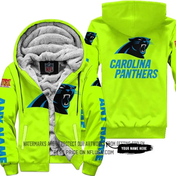 Limited Edition - Carolina Panthers - Fleeze Zip Hoodie
